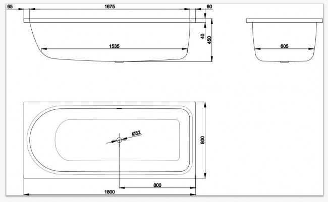 Ванна стальная Bette BetteOcean 180*80 8856-000