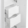 Шкаф-колонна Акватон Симпл 1A137403SL010 с бельевой корзиной двустворчатый напольный