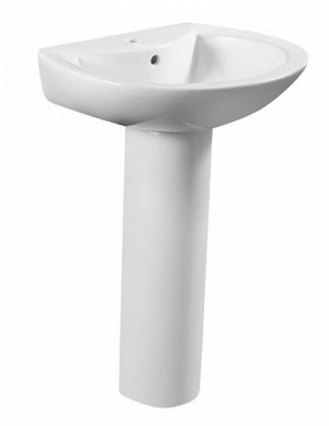 Раковина Azario Trend 55 AZ-3007 с пьедесталом