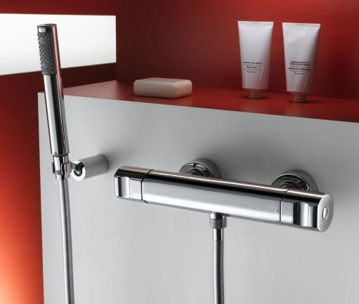 Смеситель Jacob Delafon Singulier E10872-CP для душа термостат