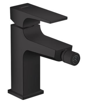 Смеситель Hansgrohe Metropol 32520670 для биде черный матовый