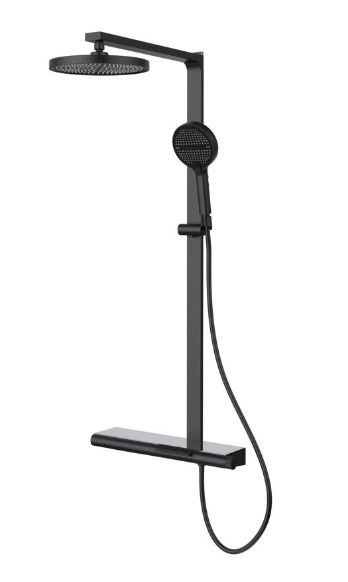 Душевая система Vincea Aspire VSFS-4AS1MB черный матовый