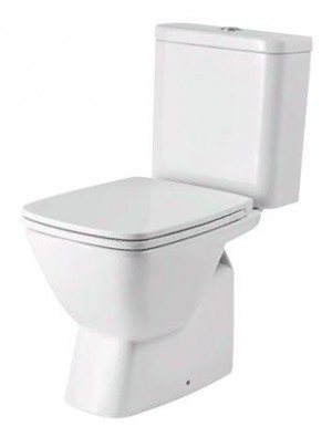 Унитаз-компакт Santek Нео 1WH302470 горизонтальный выпуск сиденье микролифт slim