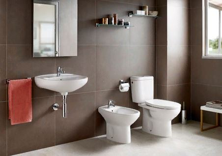 Унитаз-компакт Roca Mitos 34Q39A000 c косым выпуском