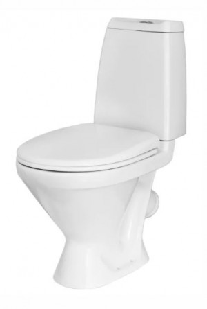 Унитаз-компакт Sanita Кама Стандарт (Эконом) WC.CC/Kama/1-P/WHT.G/S1