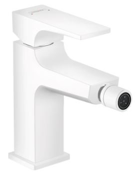 Смеситель Hansgrohe Metropol 32520700 для биде белый матовый