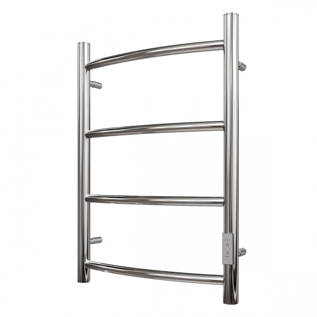 Полотенцесушитель электрический Point Афина PN04846 П4 400*600 диммер справа хром