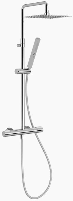 Душевая система Jacob Delafon Metro E26595-CP с термостатом