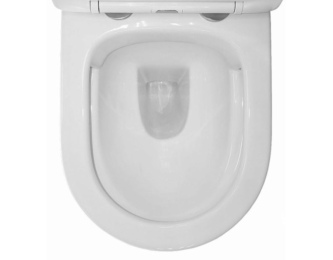 Унитаз подвесной Azario Teramo AZ-0053 SP безободковый с микролифтом