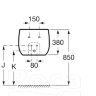 Раковина Roca Beyond 3270B1000