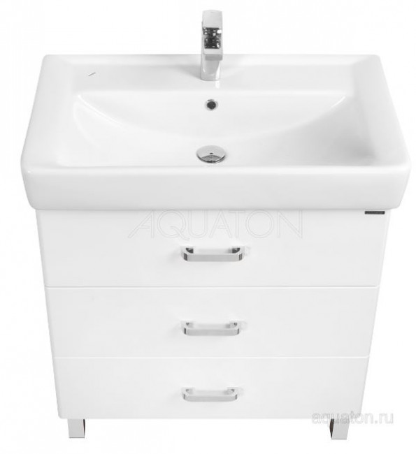 Тумба под раковину Акватон Америна 60 М 1A168901AM010 белая