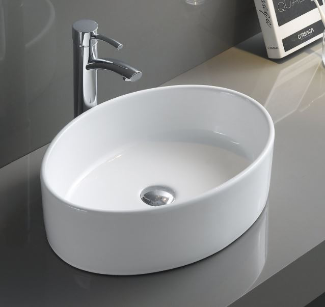 Раковина CeramaLux 9012 50*35,5 накладная