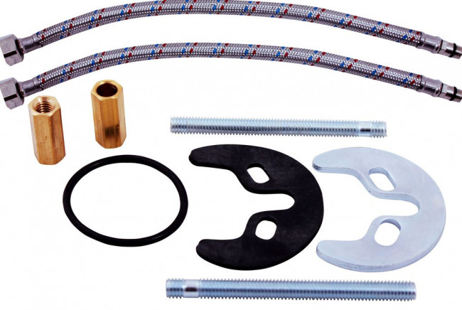 Смеситель Slezak RAV Amur AM719.5/10R для кухни хром/розовый