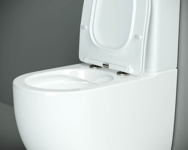 Унитаз напольный с бачком Ceramica Nova Metropol Rimless CN4001 безободковый с микролифтом