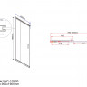 Душевой уголок Vincea Garda 120*80 VSS-1G8012CL прозрачное
