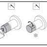 Комплект гигиенического душа Am.Pm X-Joy TouchReel F0H85A500