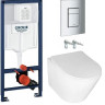 Комплект инсталляции Grohe с унитазом Teramo 48 безободковый микролифт