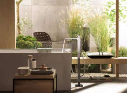 Смеситель Hansgrohe Metropol 32532000 для ванны напольный