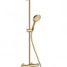 Душевая система Hansgrohe Croma Select S Showerpipe 280 1jet 26890990 с термостатом полированное золото