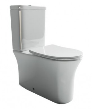 Унитаз напольный с бачком Ceramica Nova Star Rimless CN1904 безободковый с микролифтом