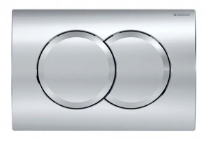 Клавиша смыва Geberit Delta 01 115.107.21.1 хром глянец