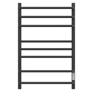 Полотенцесушитель электрический Point Сатурн PN90858B П8 500*800 диммер справа черный