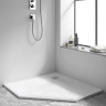 Поддон из искусственного камня Vincea VST-4SP1010W 100*100 белый матовый