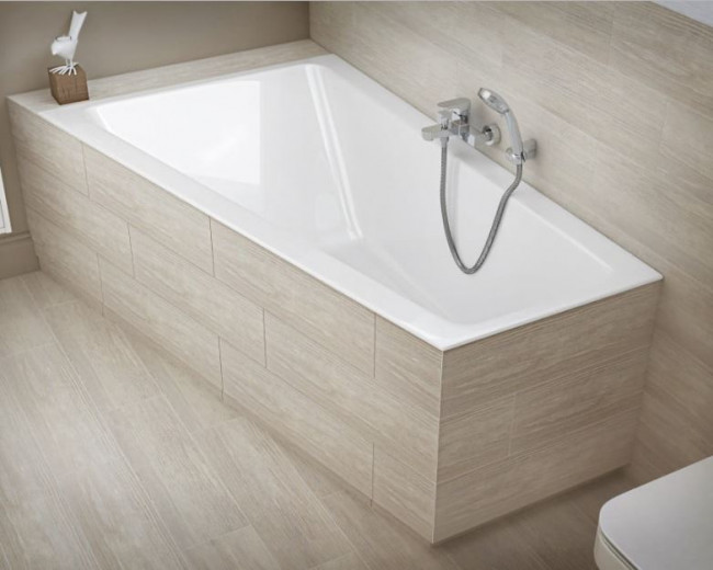 Ванна акриловая Cersanit Crea 160*100 левая WA-CREA*160-L встраиваемая