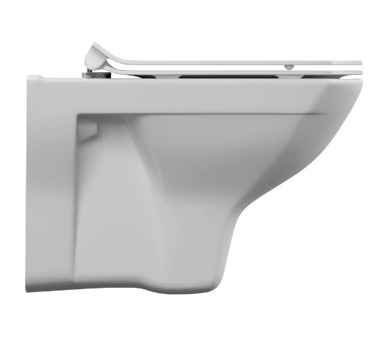 Комплект инсталляции TECE Base с безободковым унитазом Cersanit Carina XL Clean On SET-TC2-BLACK