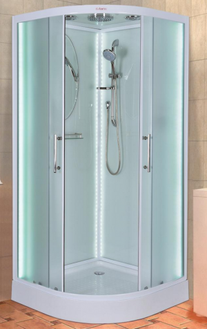 Душевая кабина Esbano L100CR 100*100 с LED освещением