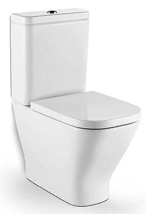 Сиденье для унитаза Roca Gap 801730004 петли хром