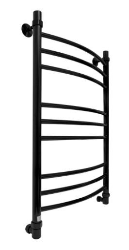 Полотенцесушитель Energy Prestige 800*500 черный янтарь RAL 9005 водяной