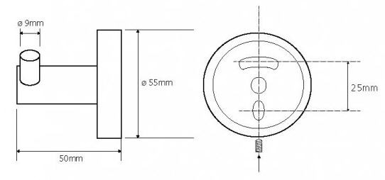 Крючок Bemeta Omega 104106032 двойной