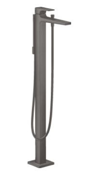 Смеситель Hansgrohe Metropol 32532340 для ванны напольный черный хром