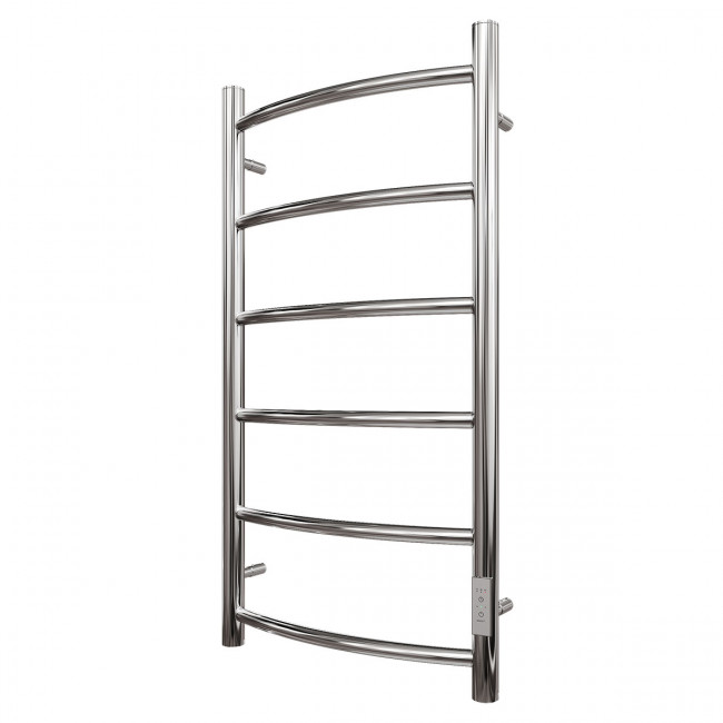 Полотенцесушитель электрический Point Афина PN04848 П6 400*800 диммер справа хром