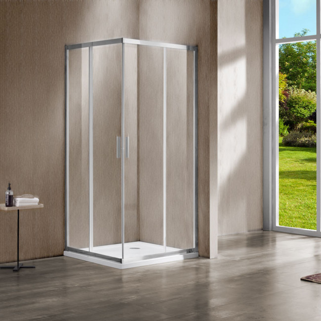 Душевой уголок Vincea Garda 110*100 VSS-1G1011CL прозрачное