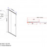 Душевой уголок Vincea Garda 110*100 VSS-1G1011CL прозрачное