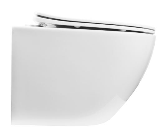 Унитаз подвесной Azario Grado AZ-0046 SP безободковый с микролифтом