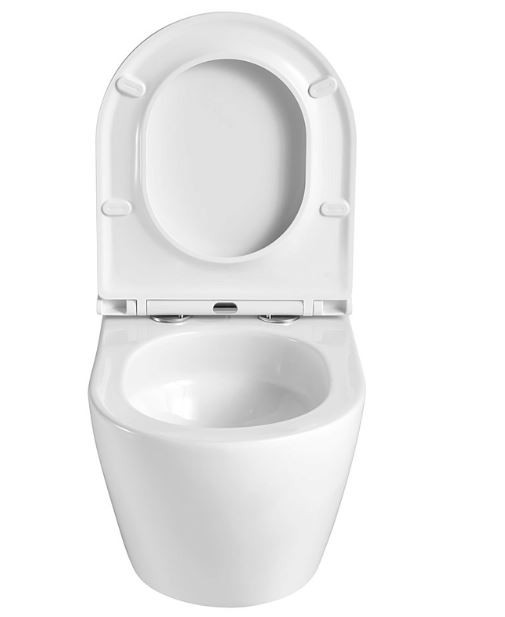 Унитаз подвесной Azario Grado AZ-0046-UQ3 смыв Торнадо безободковый с микролифтом