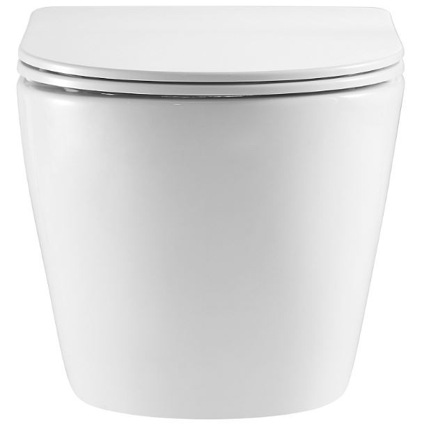 Унитаз подвесной Azario Grado AZ-0046-UQ3 смыв Торнадо безободковый с микролифтом