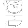 Раковина Santek Анимо 40 1WH110490