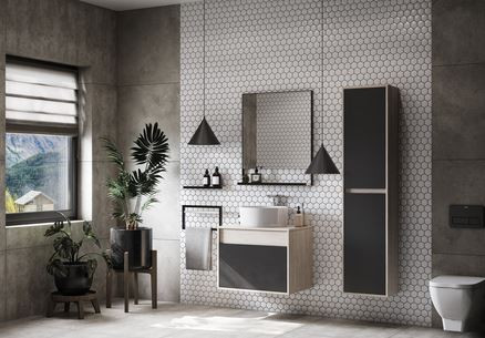 Зеркало Акватон Лофт Урбан 65 1A254102LQX50 дуб орегон