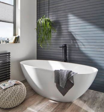 Смеситель Hansgrohe Metropol 32532670 для ванны напольный черный матовый