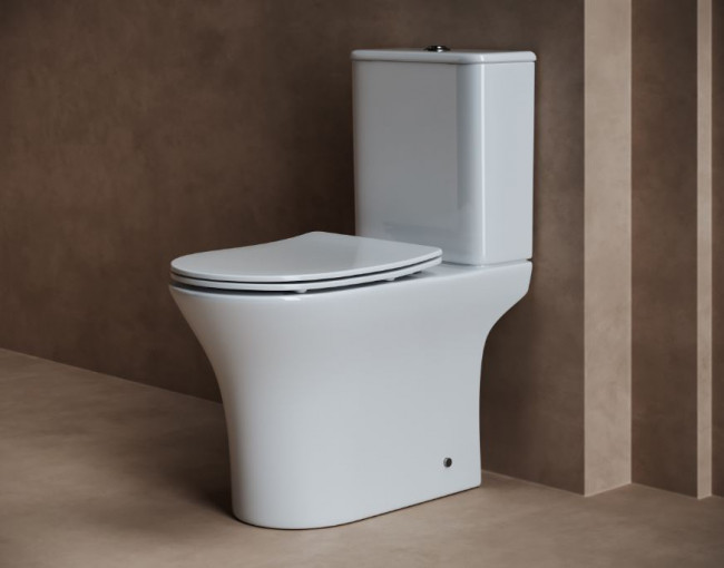 Унитаз напольный с бачком Ceramica Nova Fortuna Rimless CN9001 безободковый с микролифтом