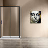 Душевой уголок Vincea Garda 140*80 VSR-1G8014CLB прозрачное