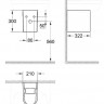 Полупьедестал Grohe Euro Ceramic 39201000