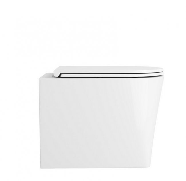 Унитаз подвесной OWL Curve Cirkel-H OWLT190802 безободковый с микролифтом