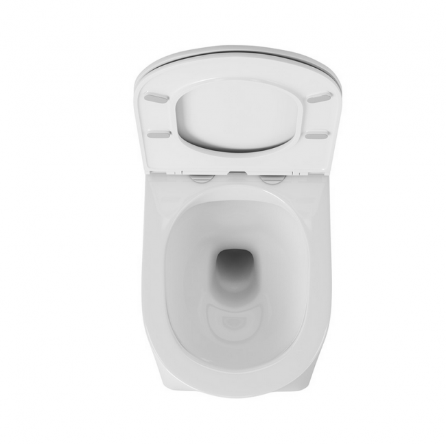 Унитаз подвесной OWL Curve Cirkel-H OWLT190802 безободковый с микролифтом