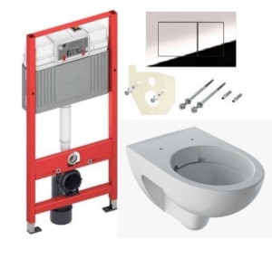 Комплект инсталляции TECE Base с безободковым унитазом Geberit Renova SET-TC-412-20305