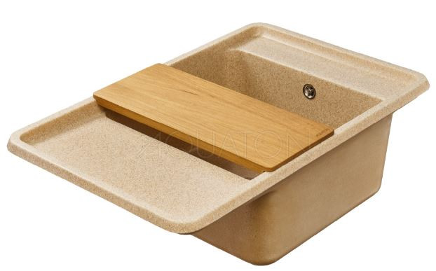 Мойка для кухни Акватон Беллис 78 1A725032BS220 песочная